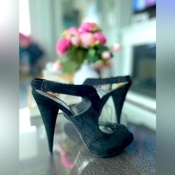 Miu Miu Suede Slingback Pumps - Picture 7 of 8